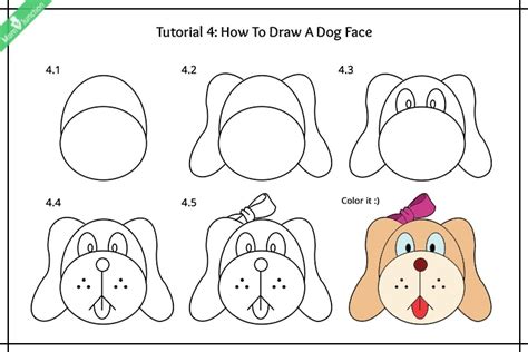How To Draw A Dog Face Story
